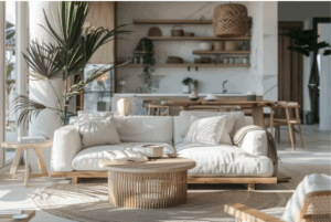 A light Area well zones room showing how to Design My Home on a Budget 
